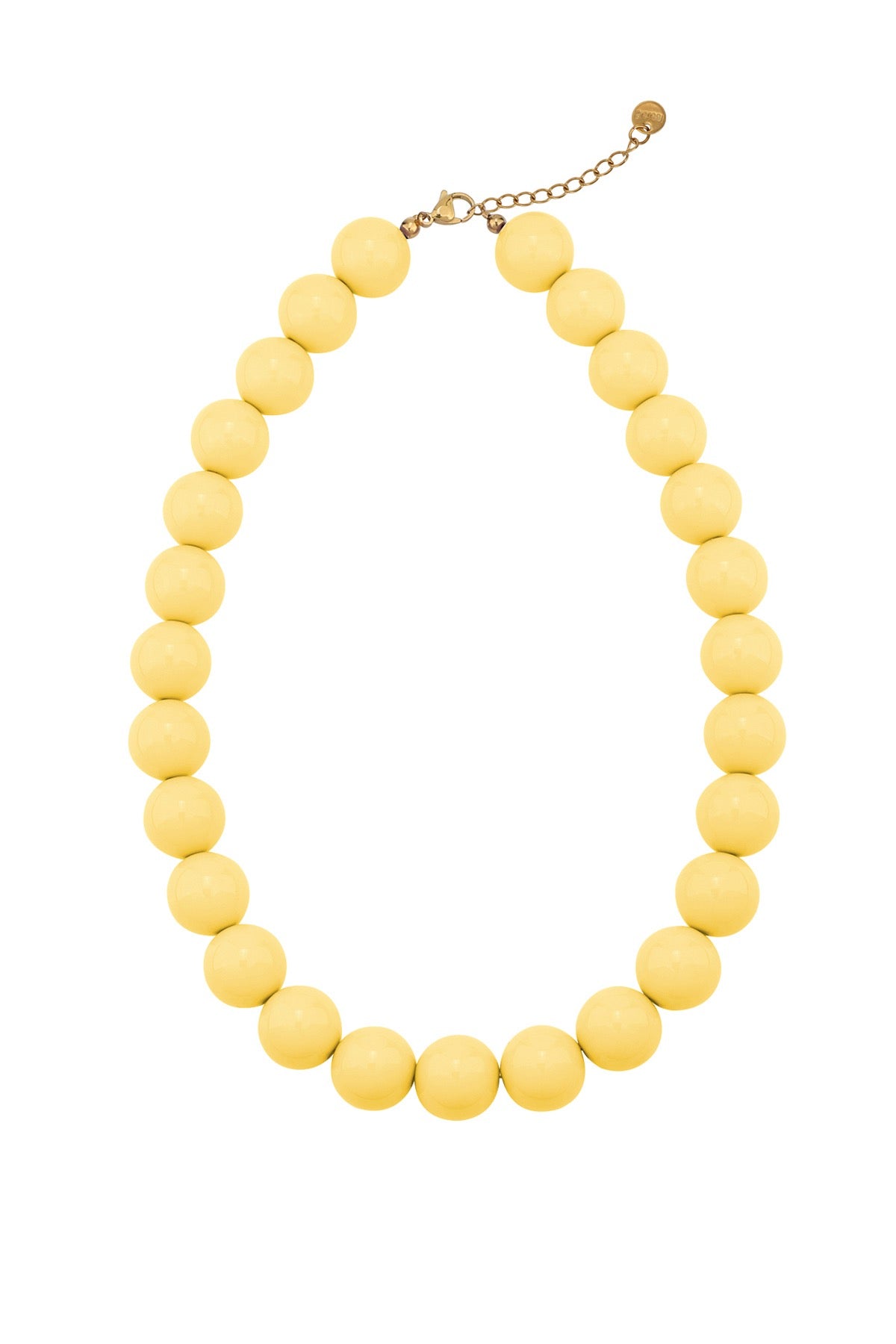 Icon ketting - geel