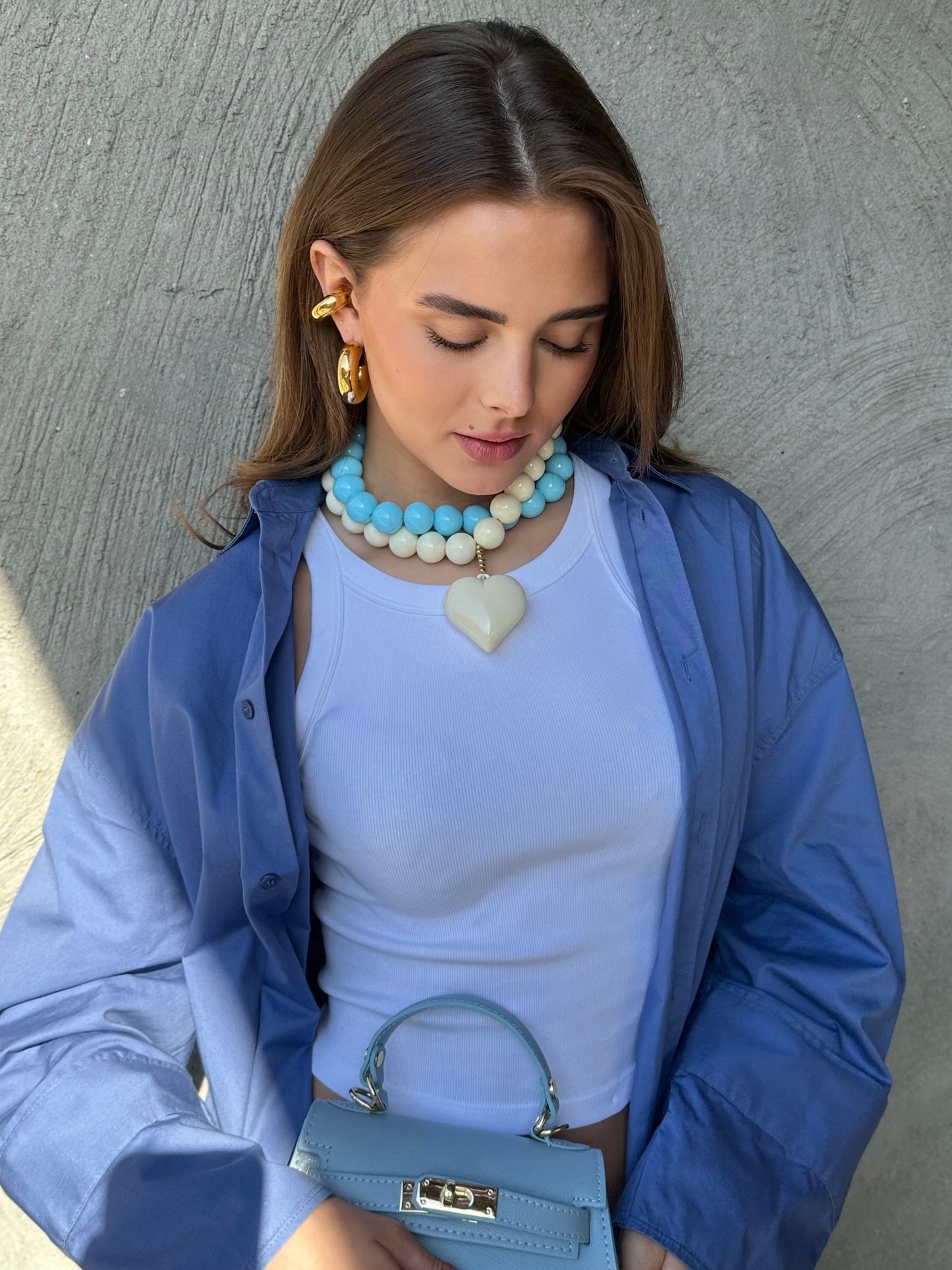Eloise ketting - blauw
