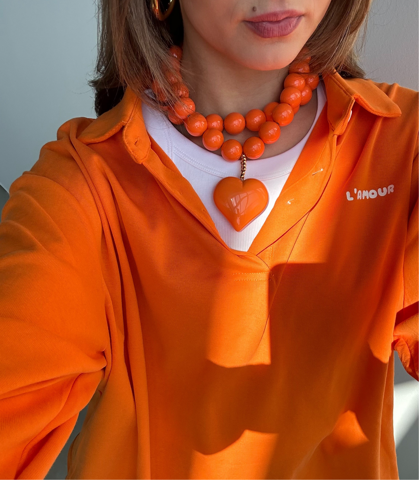 Eloise ketting - oranje