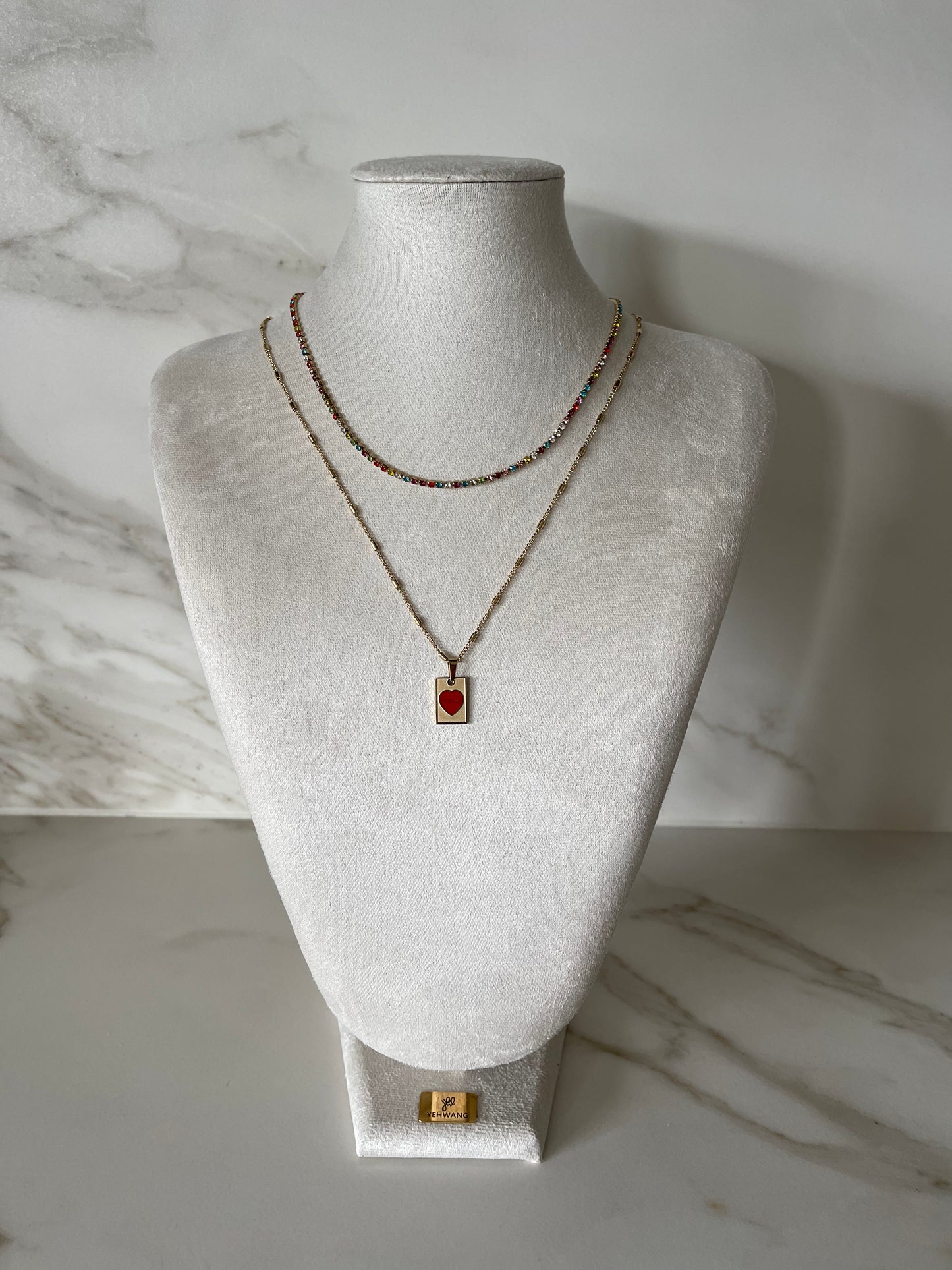 Glitter on me ketting