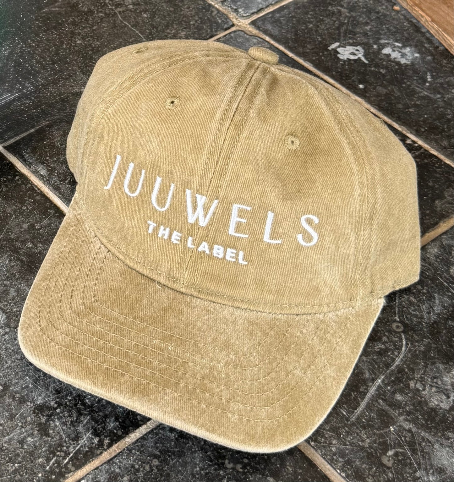 Juuwels logo cap - beige