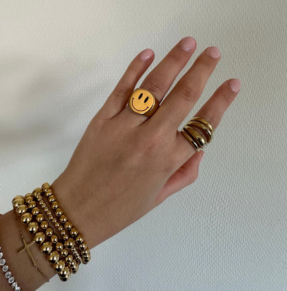 Smiley ring