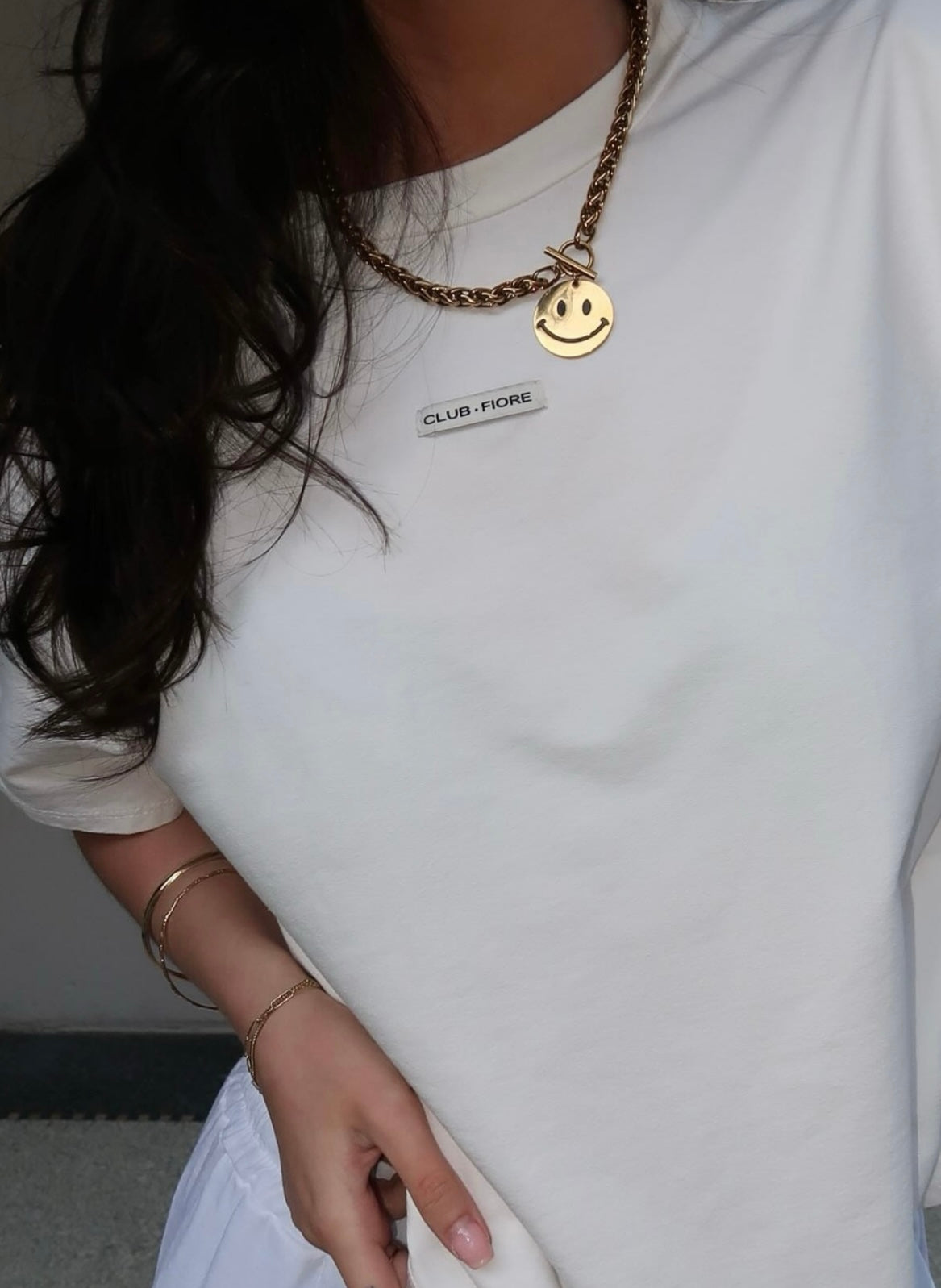 Smiley ketting