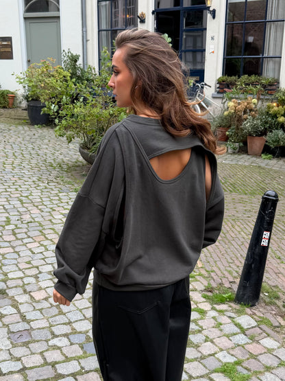 Ravi sweater - army green