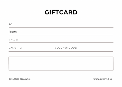 Juuwels Giftcard