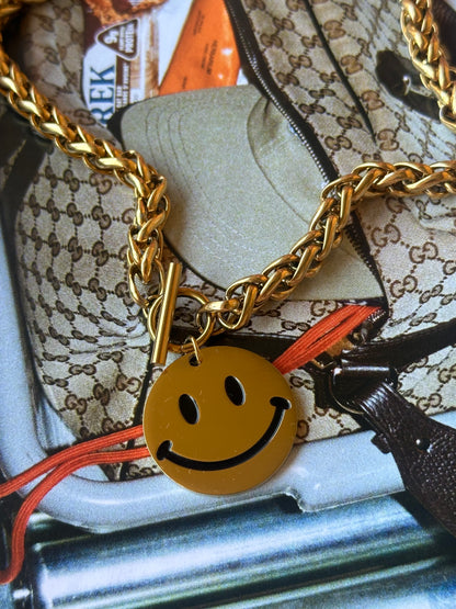 Smiley ketting