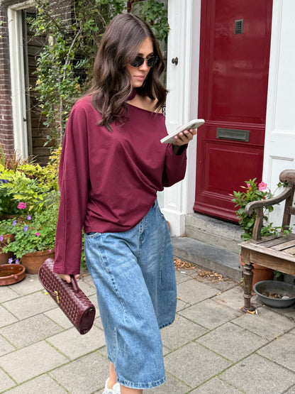 Lyf longsleeve - bordeaux