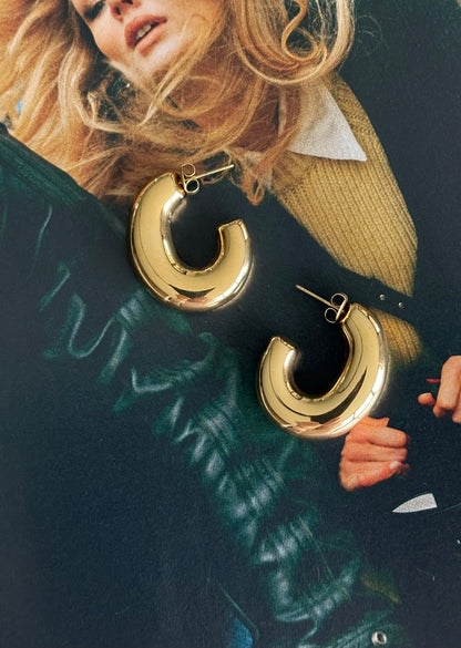 Fendi hoops