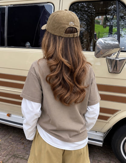 Juuwels logo cap - beige