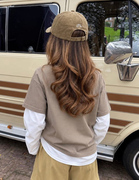 Juuwels logo cap - beige