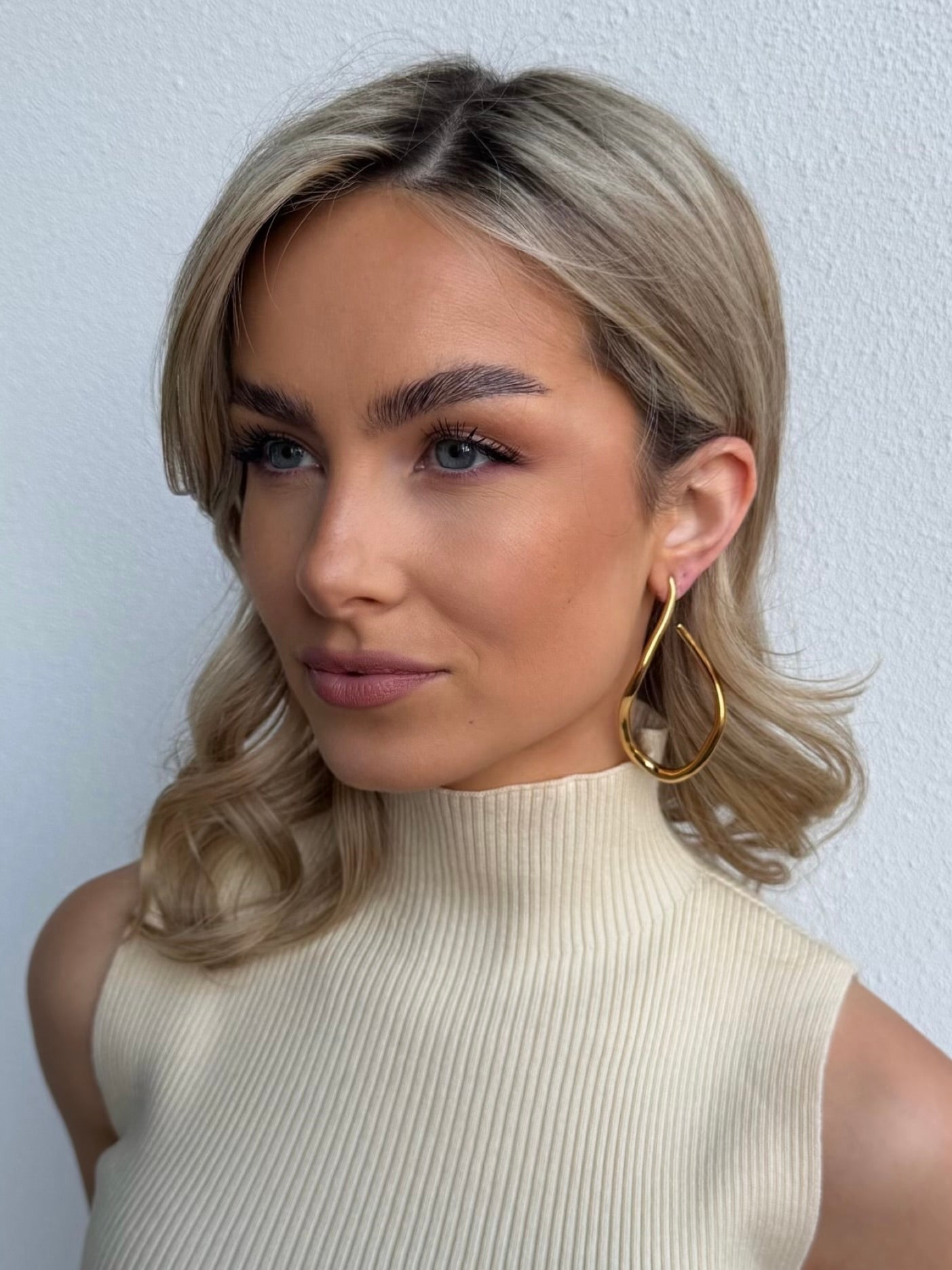 Sage oorbel