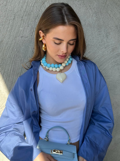 Eloise ketting - blauw