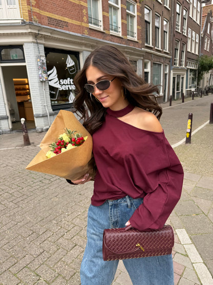 Lyf longsleeve - bordeaux