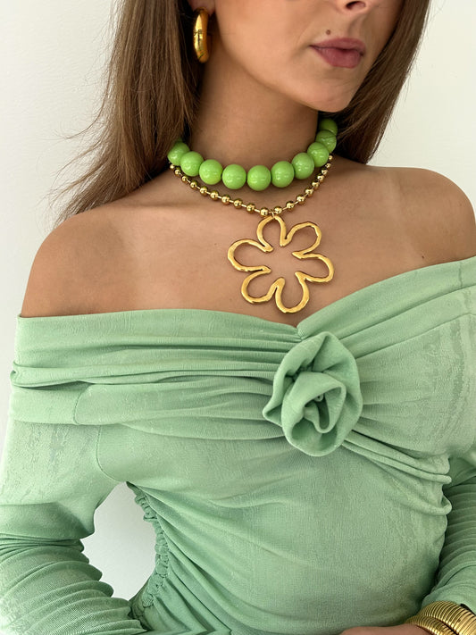 Eloise ketting - groen