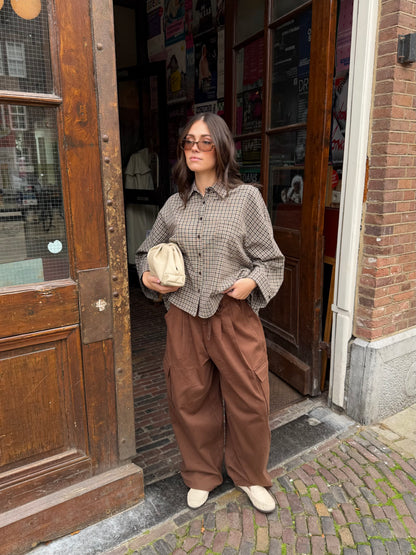 Algo blouse - bruin