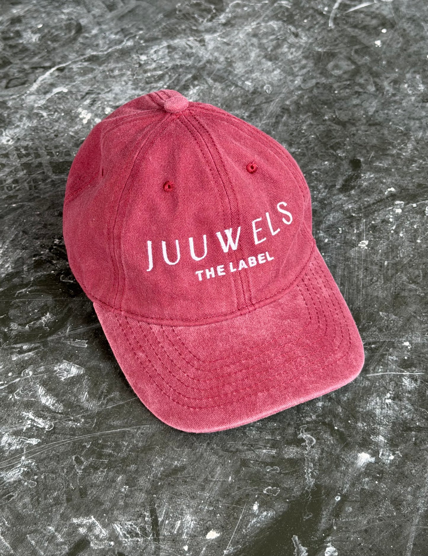 Juuwels logo cap - bordeaux