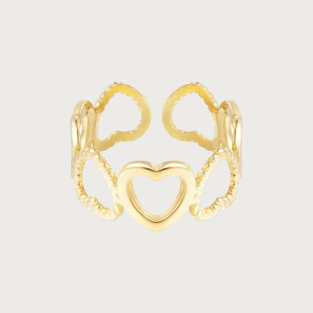 Heart to heart ring