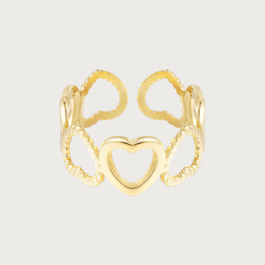 Heart to heart ring