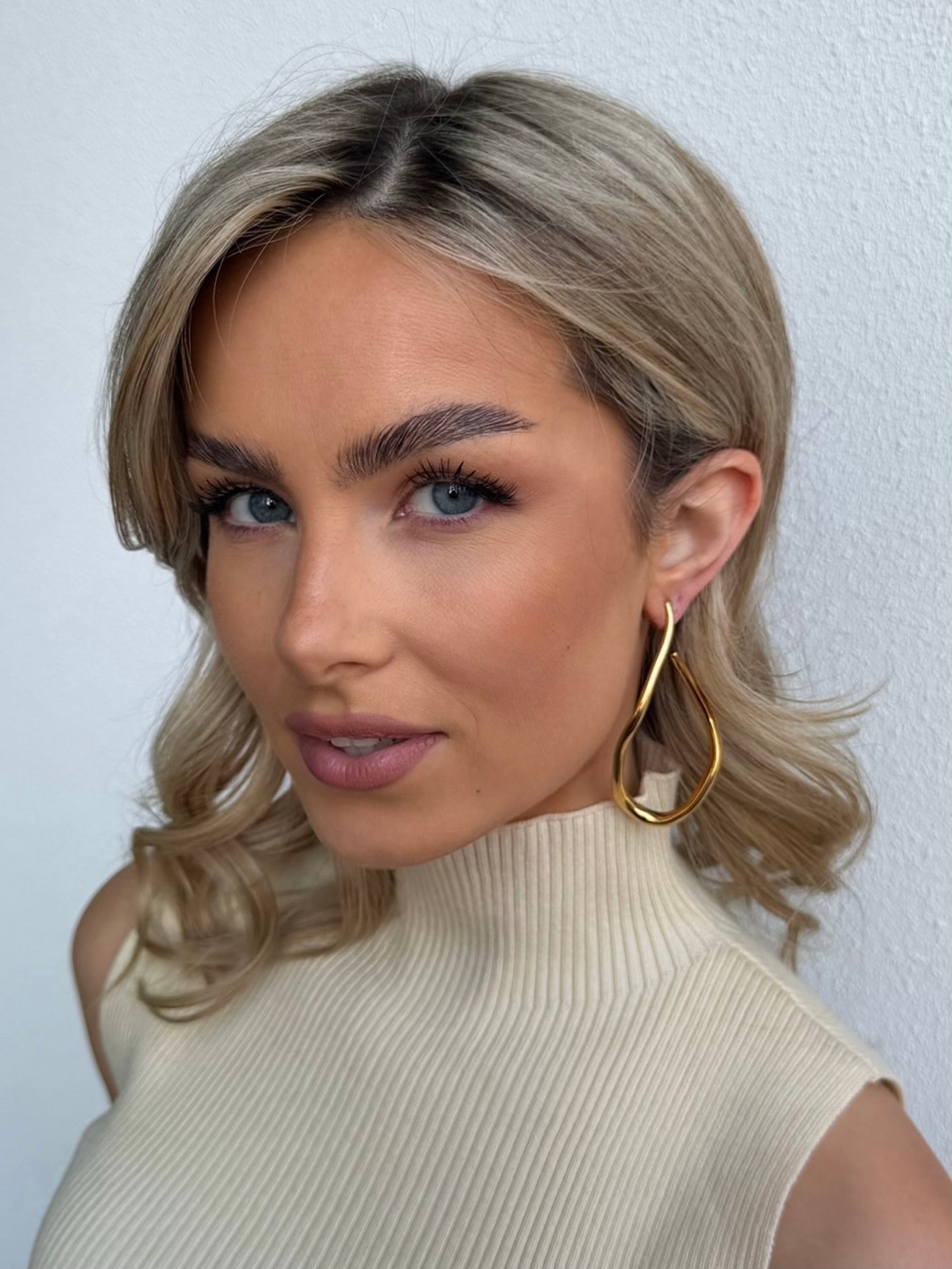 Sage oorbel