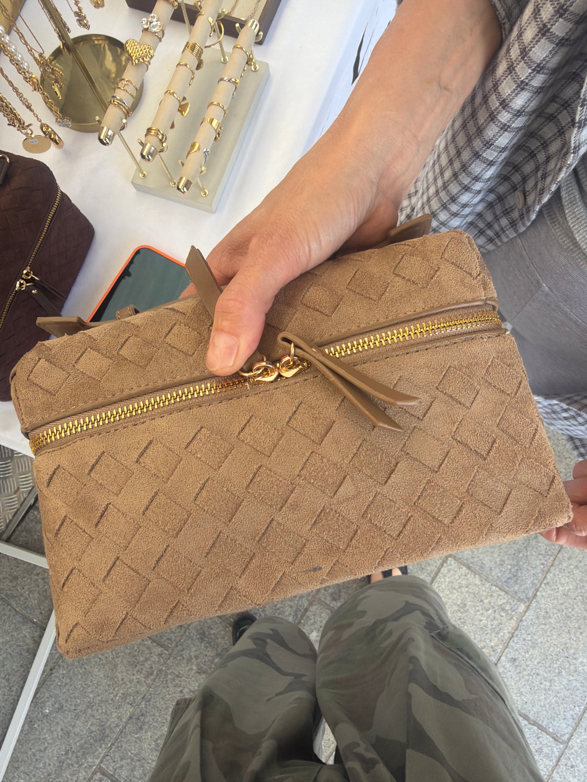 Monique Bijsterbosch - beige tas