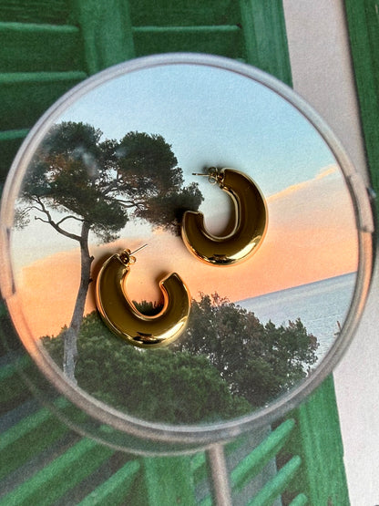 Fendi big hoop