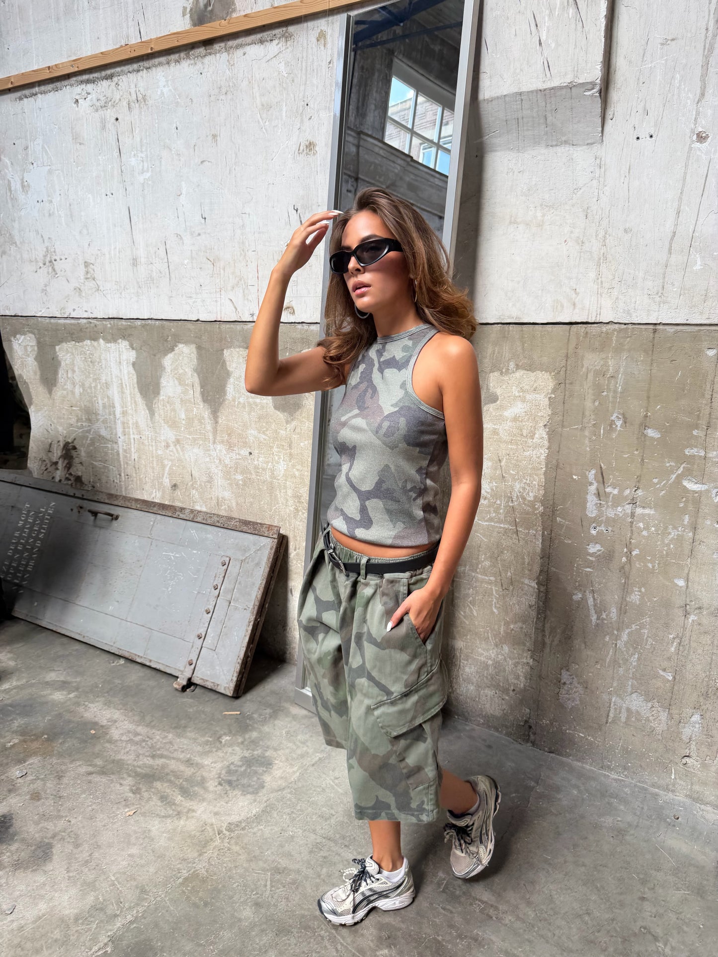 Bruut camo top